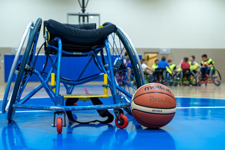 One Basketball Wheelchair Delivered to Viscardi!
